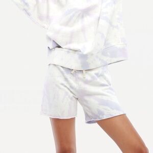 Lacausa clothing slater sweatshorts icicle swirl NWT size large